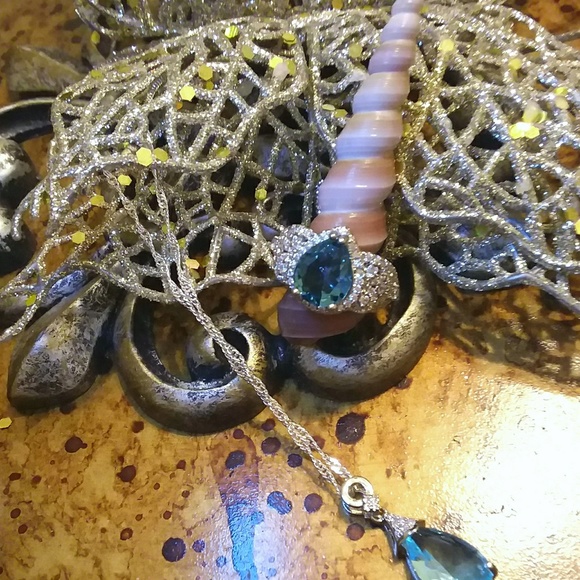 💎LT, BLUE TOPAZ Ring SPECIAL!!!💎Sz 8 - Picture 2 of 8